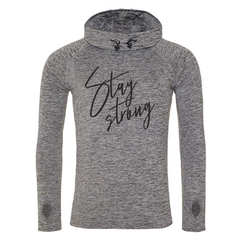 Herren Sport Hoodie - Stay Strong