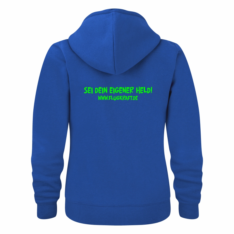 Kinder Hoodie - Eagleman royalblau 152-164