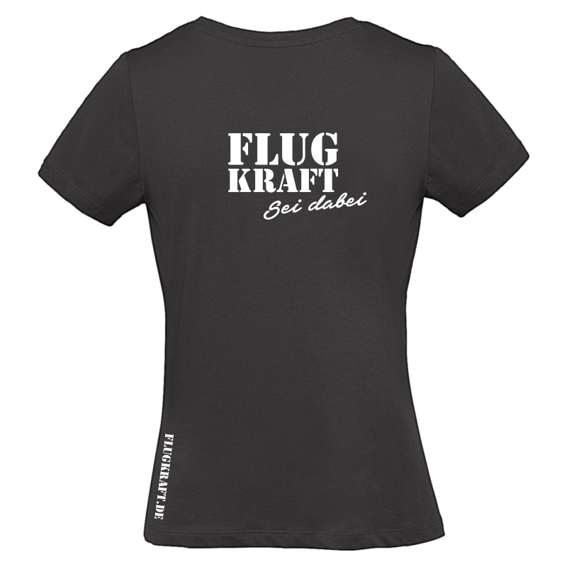 Damen T-Shirt - Helden Button