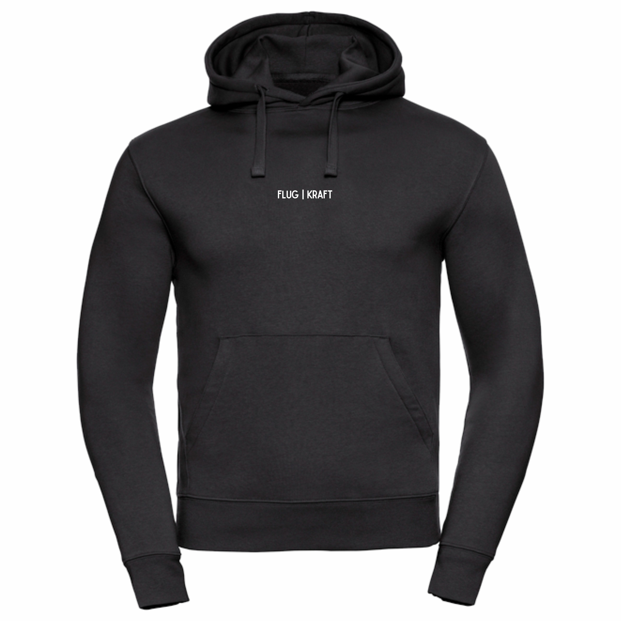 Herren Hoodie - ICH! schwarz 4XL
