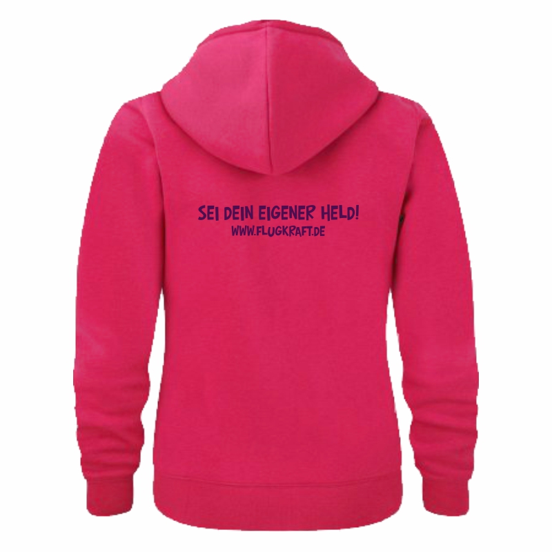 Kinder Hoodie - Eagleman pink 152-164