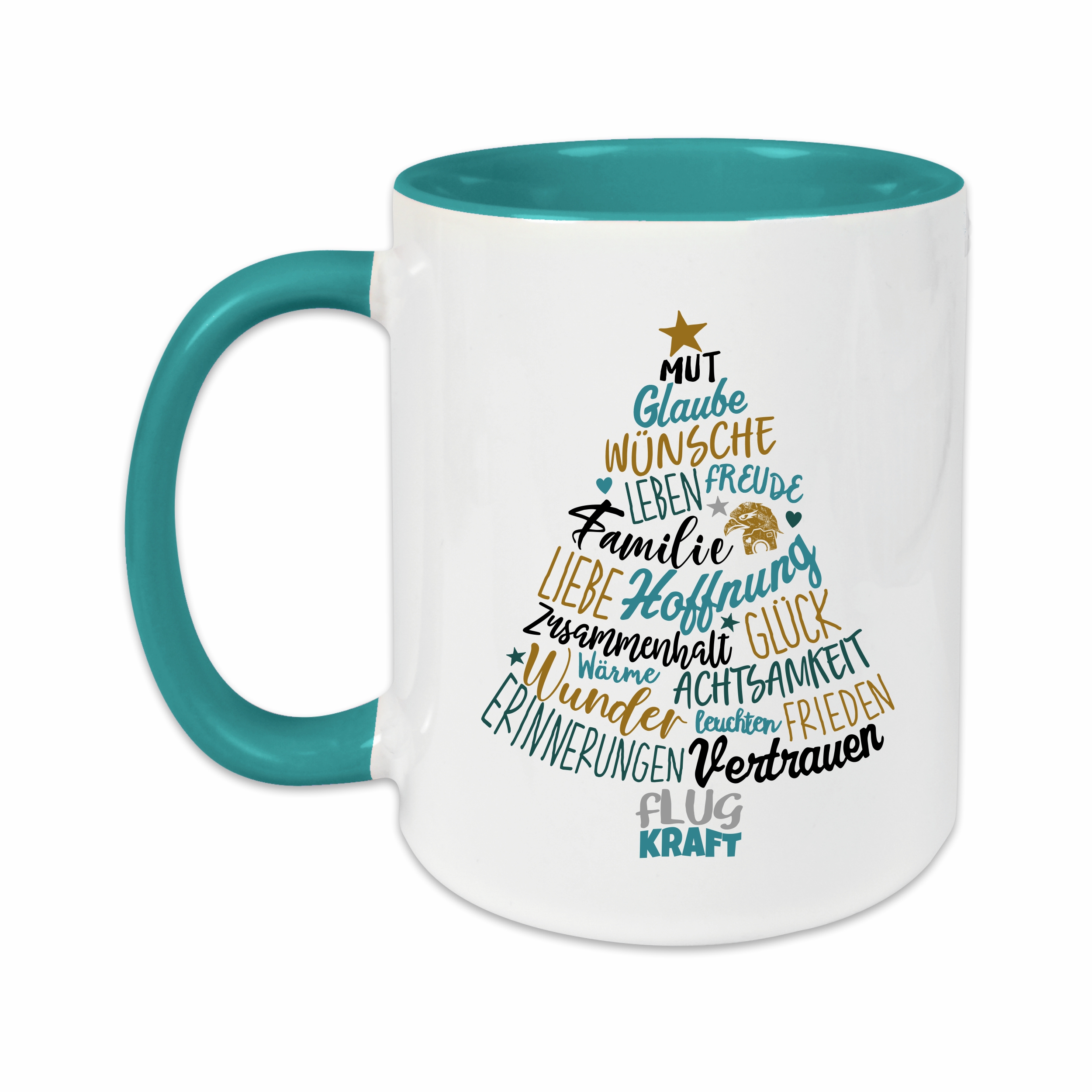 Flugkraft Tasse - Weihnachtsbaum