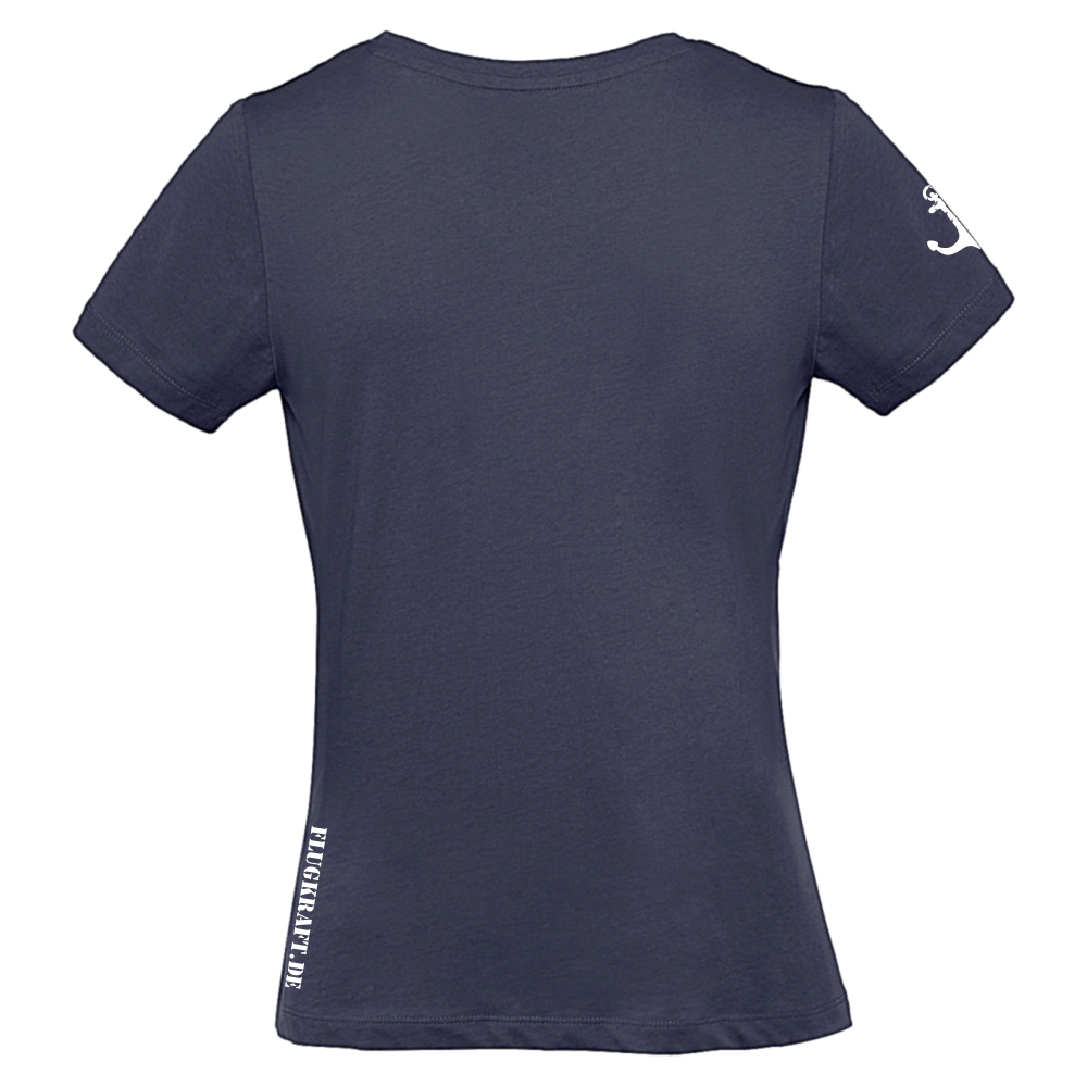 Damen T-Shirt - Anker dunkelblau 2XL