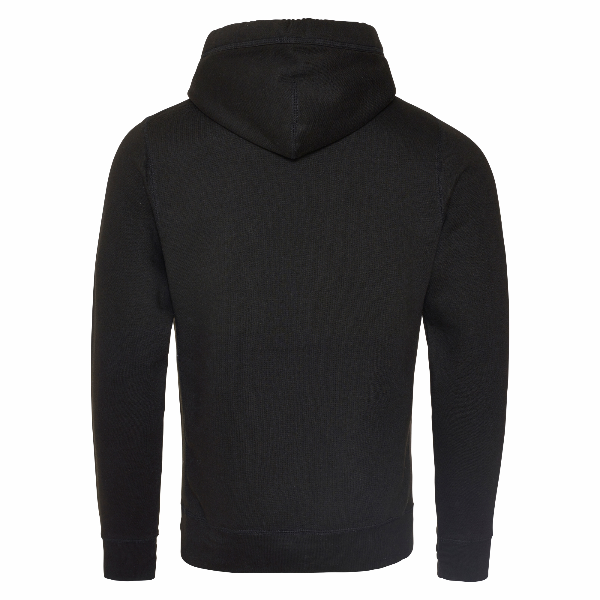 Unisex Cross Neck Hoodie - Flugkraft Schriftzug schwarz XXL