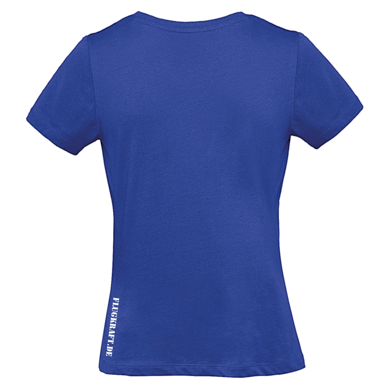 Damen T-Shirt - We could be heroes royalblau 2XL