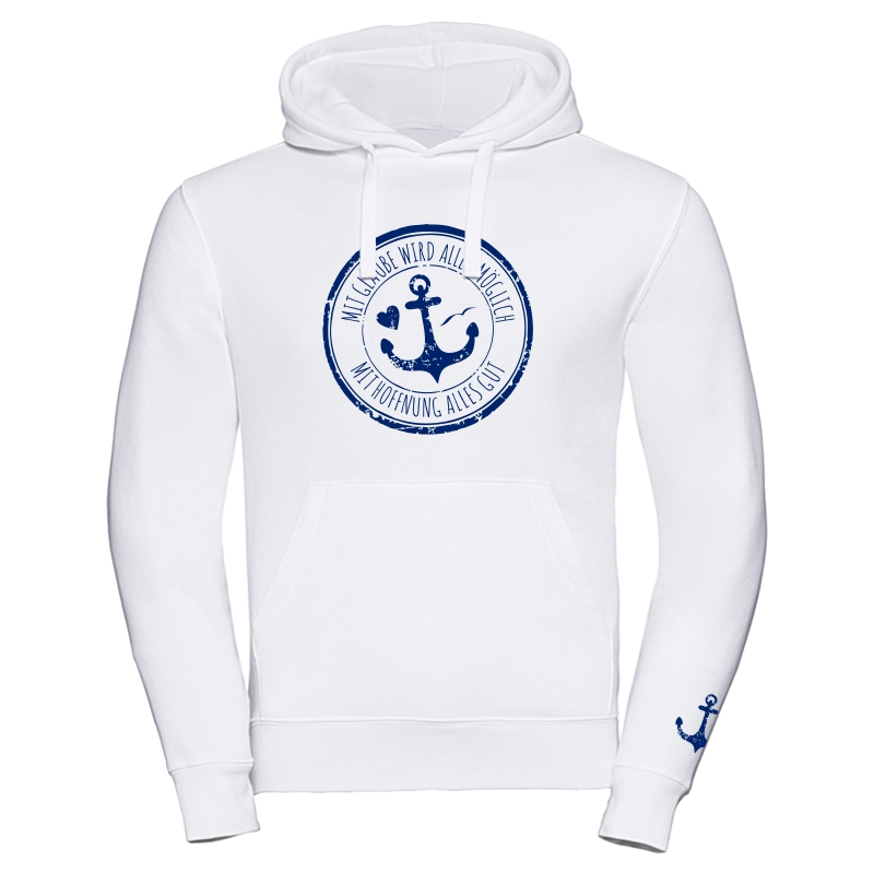 Herren Hoodie - Anker
