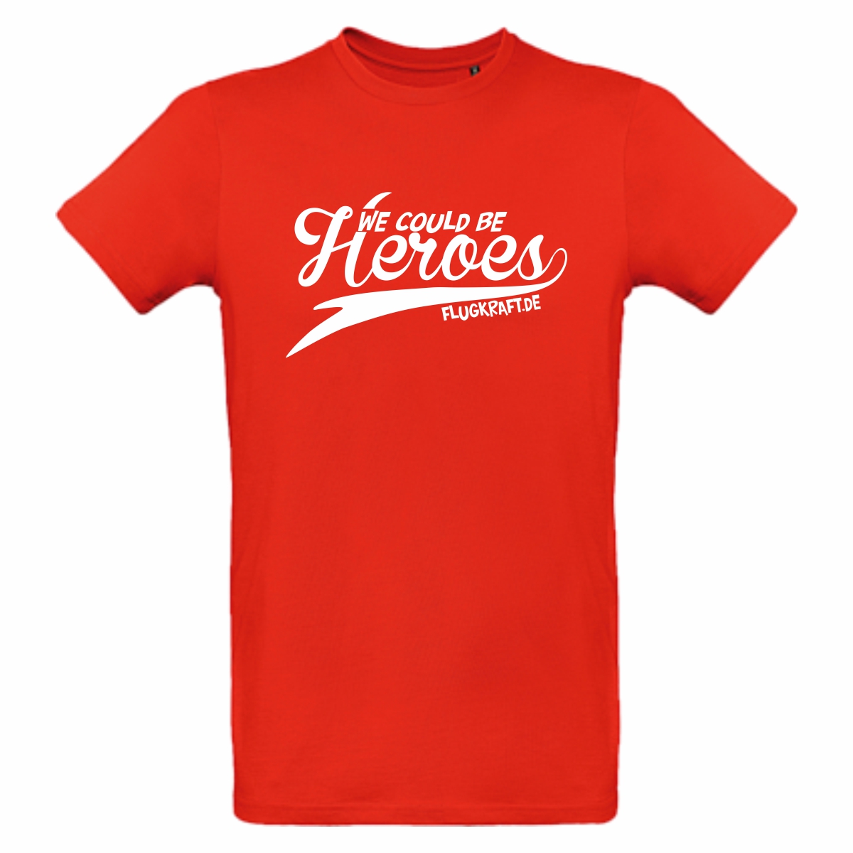 Herren T-Shirt - We could be heroes rot 3XL