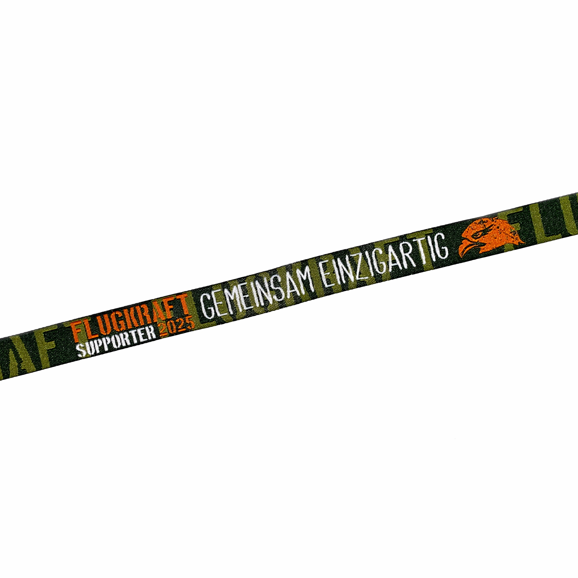 Flugkraft Stoffarmband Supporter 2025 olivgrün