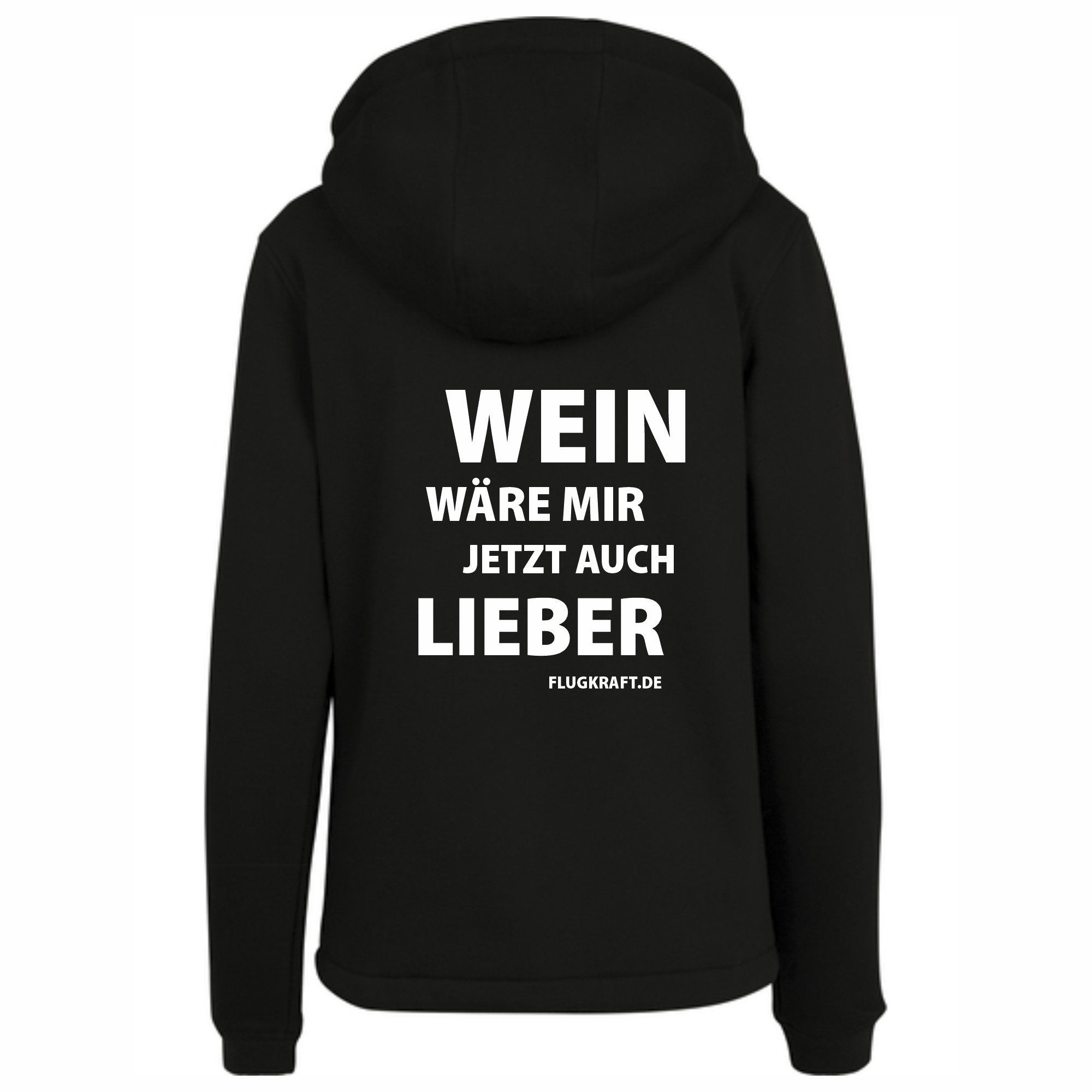 Damen Hoodie mit Brusttasche - Chemopulli 5XL
