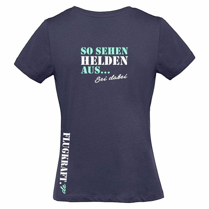 Damen T-Shirt - Held dunkelblau 2XL