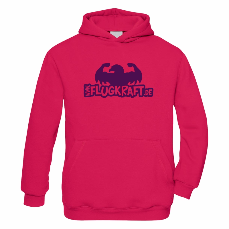 Kinder Hoodie - Eagleman pink 152-164