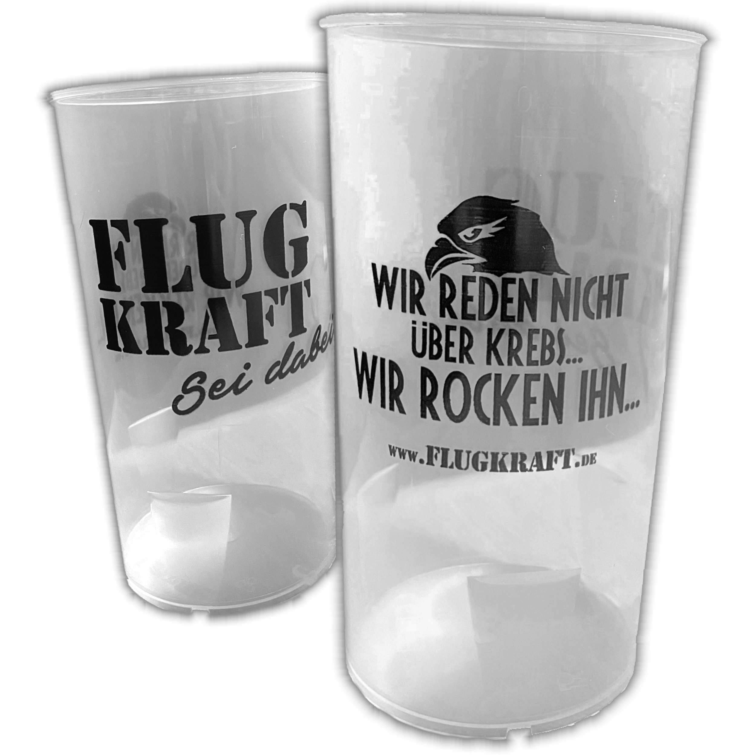 Mehrwegbecher 0,4 l - Wir rocken...