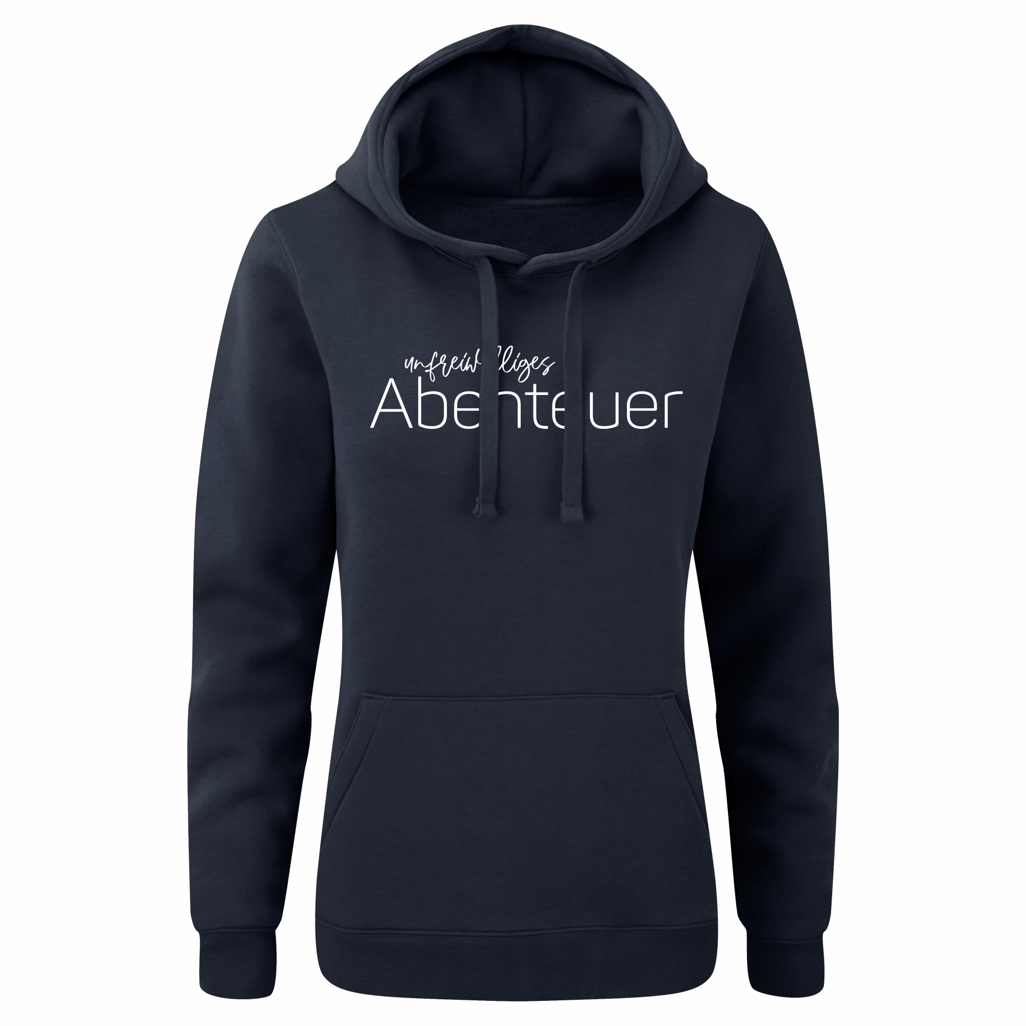 Damen Hoodie - Unfreiwilliges Abenteuer dunkelblau XL