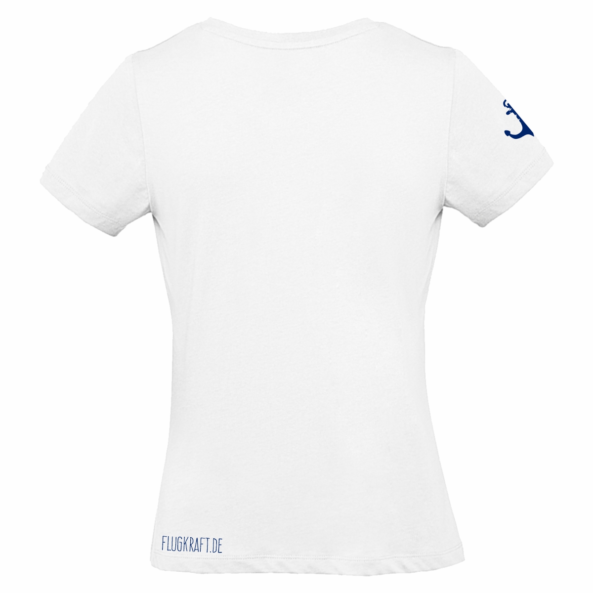 Damen T-Shirt - Anker weiß XS