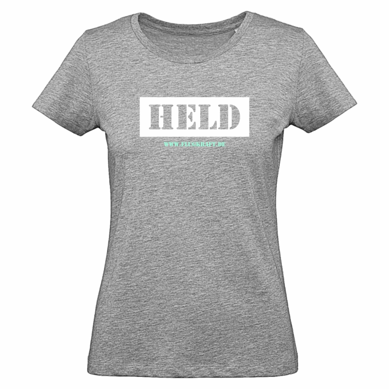 Damen T-Shirt - Held grau 2XL