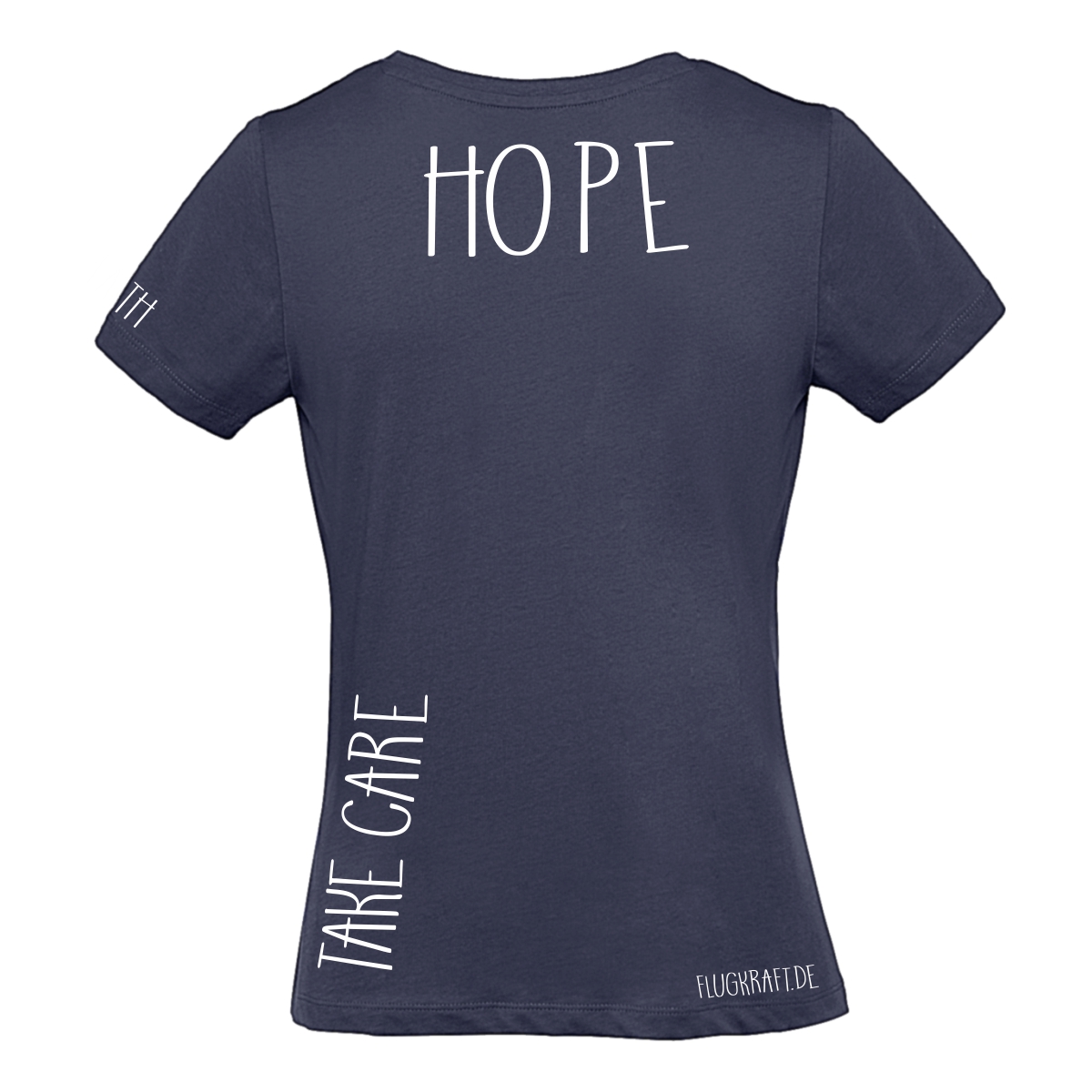 Damen T-Shirt - #strongertogether dunkelblau XXL