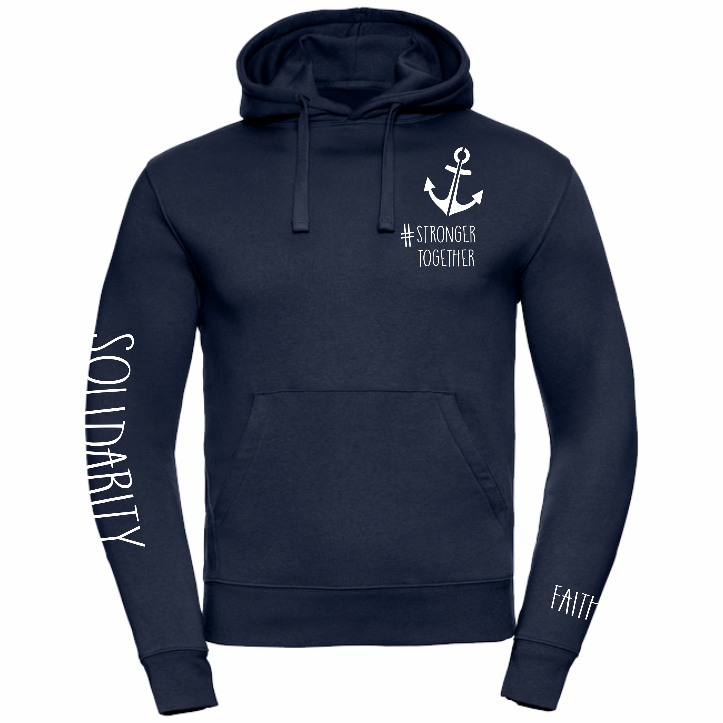 Herren Hoodie - #strongertogether 3XL