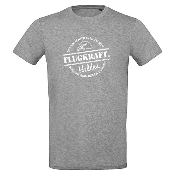 Herren T-Shirt - Helden Button