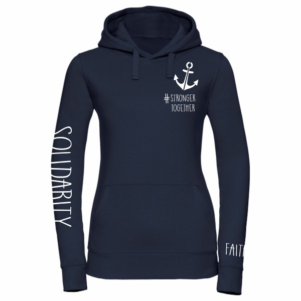 Damen Hoodie - #strongertogether