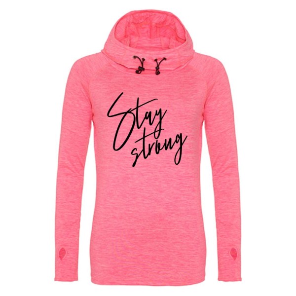 Damen Sport Hoodie - Stay Strong