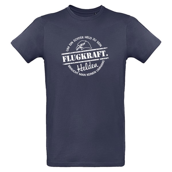 Herren T-Shirt - Helden Button