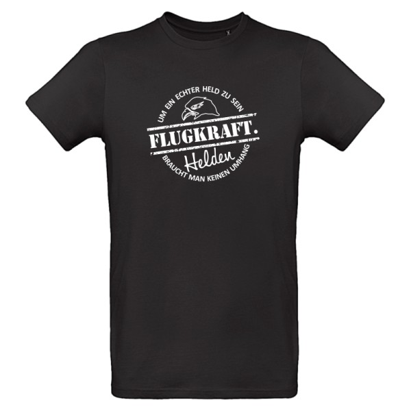 Herren T-Shirt - Helden Button