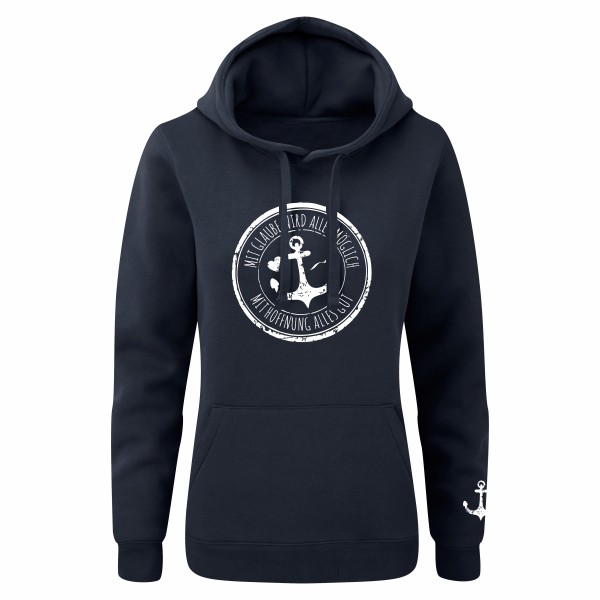Damen Hoodie - Anker