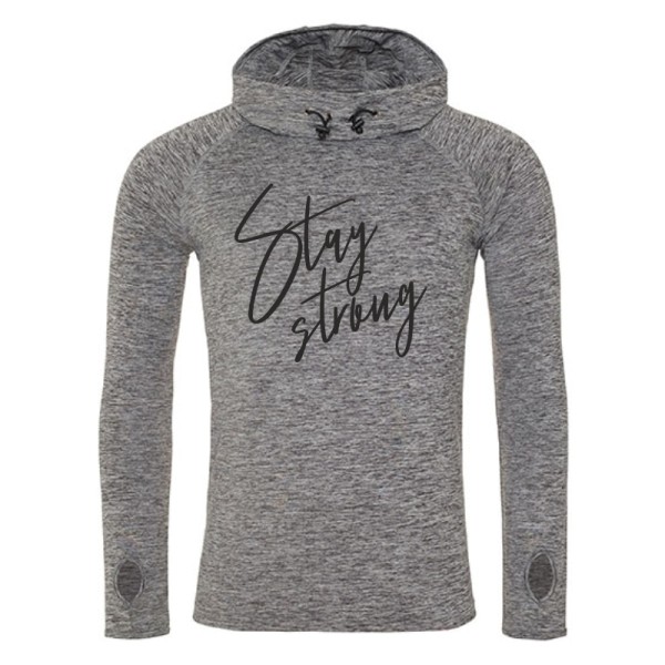 Herren Sport Hoodie - Stay Strong