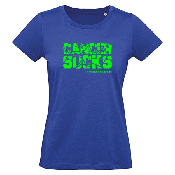 Damen T-Shirt - Cancer Sucks