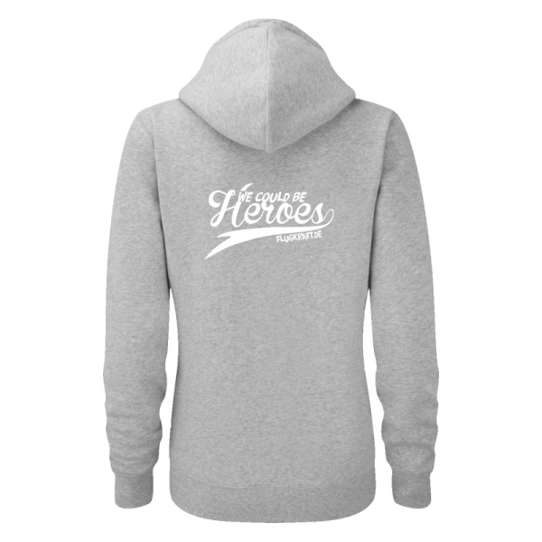 Damen Sweatjacke - We could be heroes