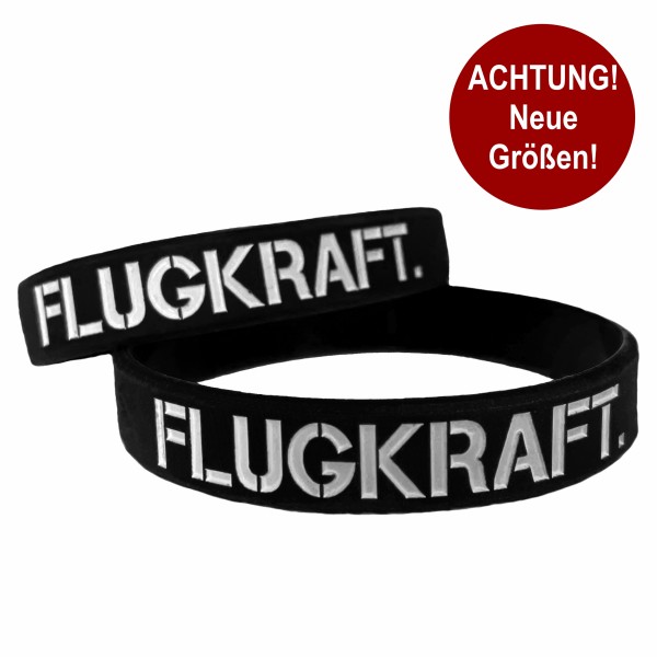 Flugkraft Armband schwarz