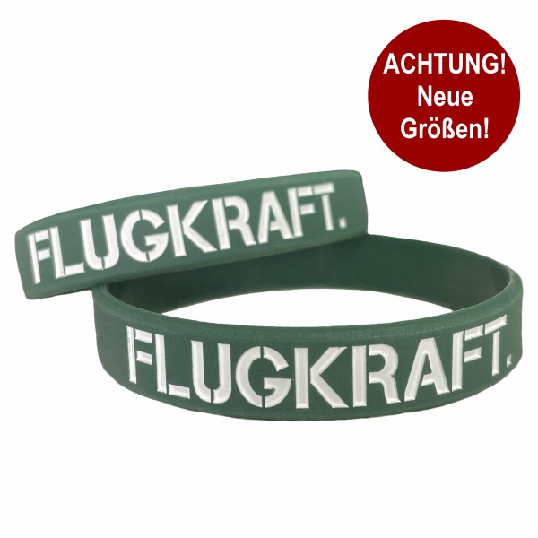 Flugkraft Armband salbeigrün