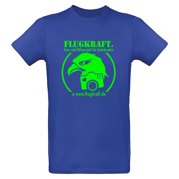 Herren T-Shirt - Logo neon