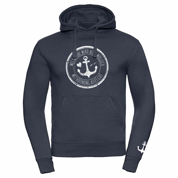 Herren Hoodie - Anker