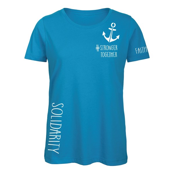 Damen T-Shirt - #strongertogether